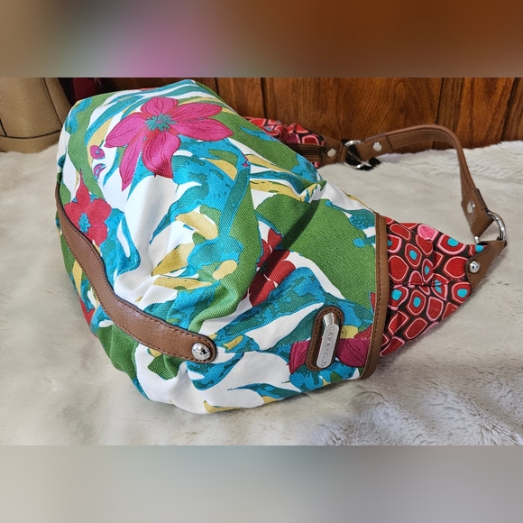 Tignanello Vibrant Floral Hobo Bag - Picture 9 of 12